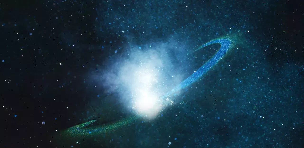 Blue galaxy