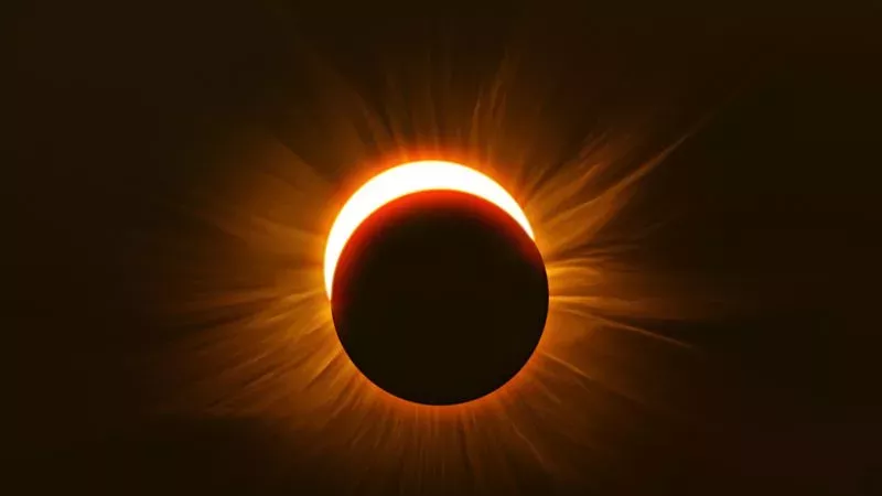 ‘Devil Horns’: The Incredible Red Solar Eclipse That Blew The Internet Away