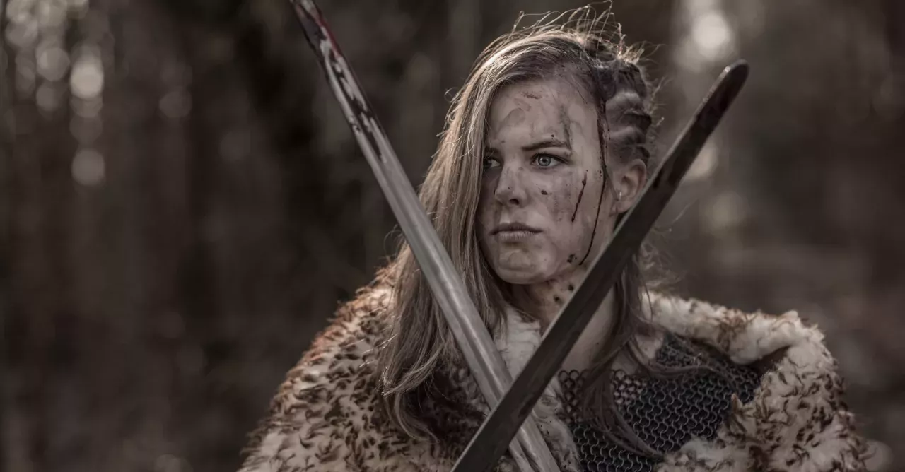Female viking warrior 