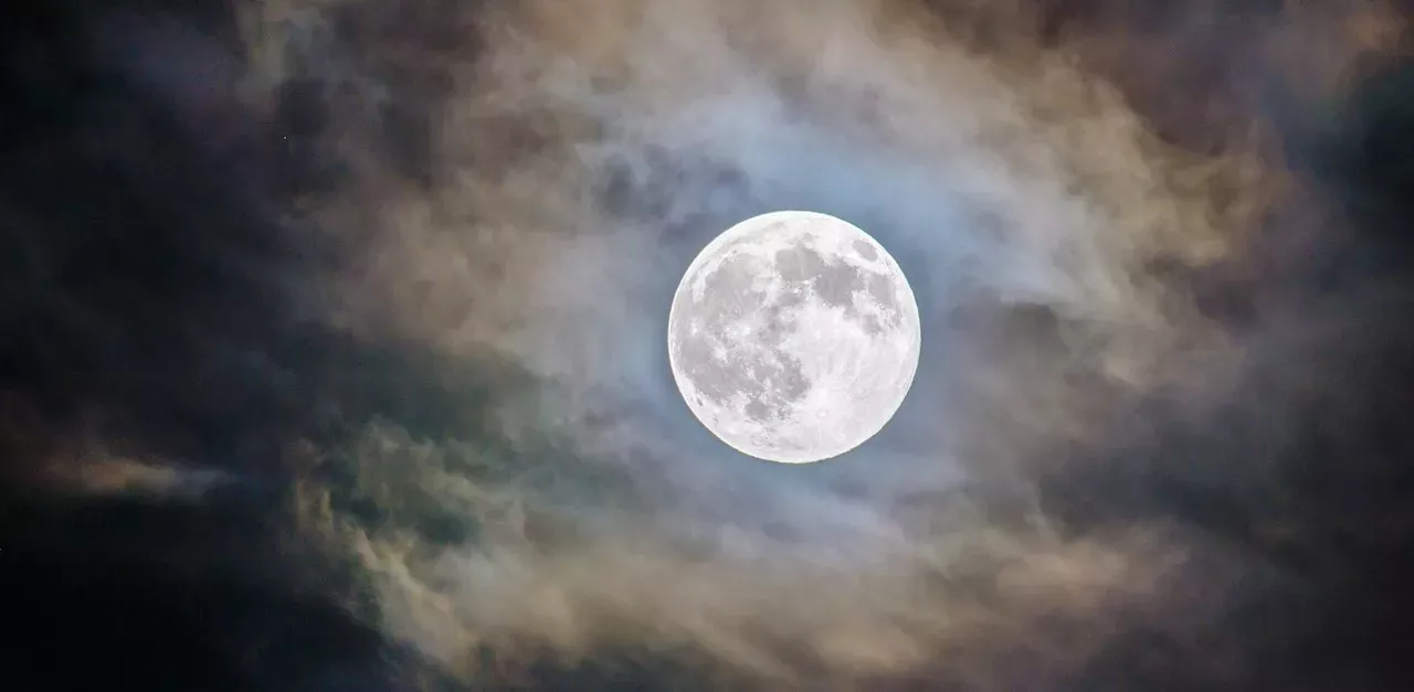 How was the moon born?