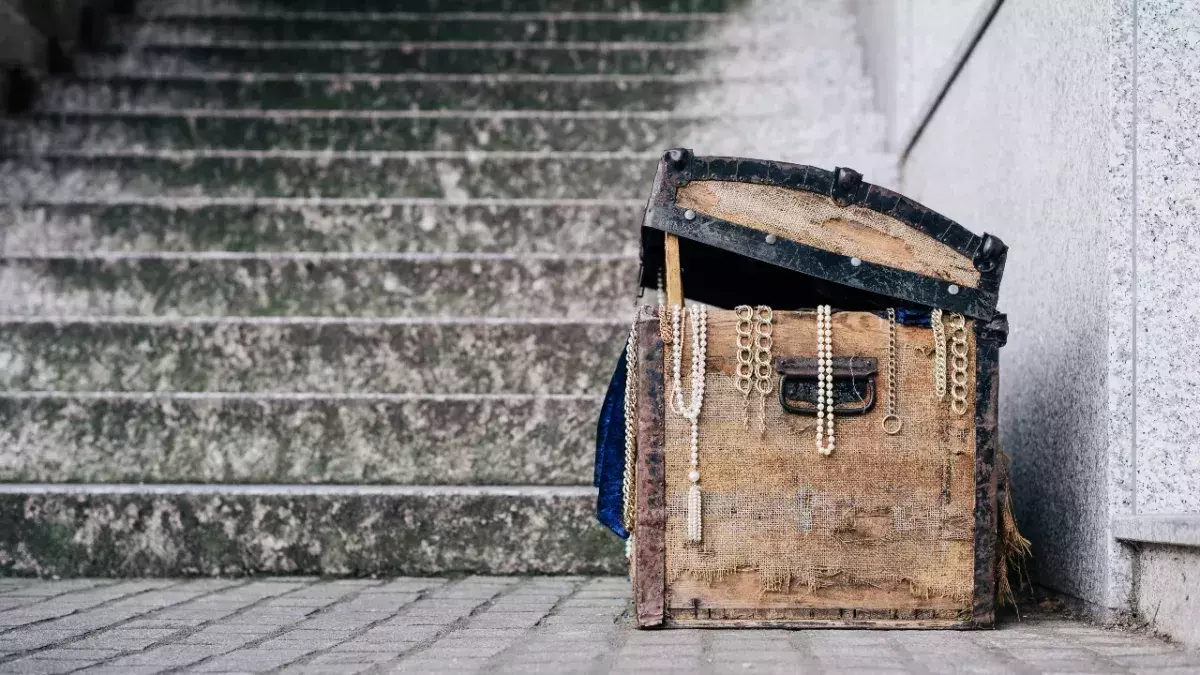 Man discovers a millionaire's buried treasure after 10 years 