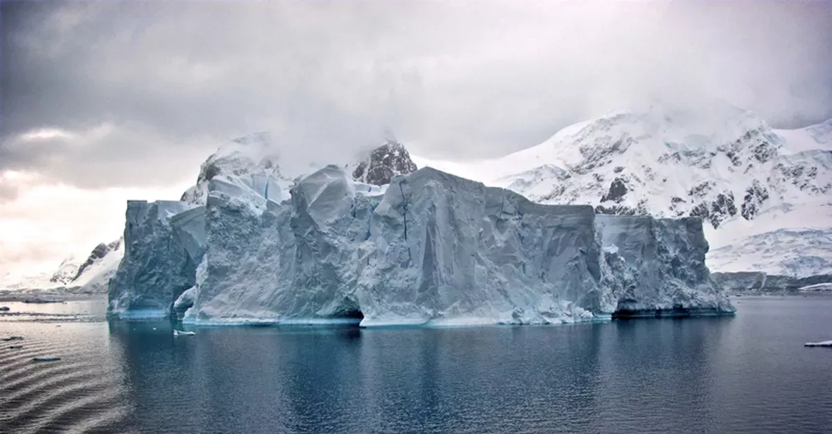 Radioactivity under Antarctica