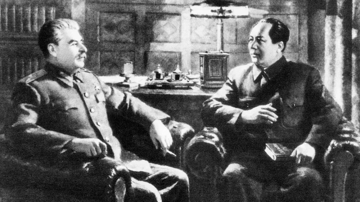 Stalin and Mao 