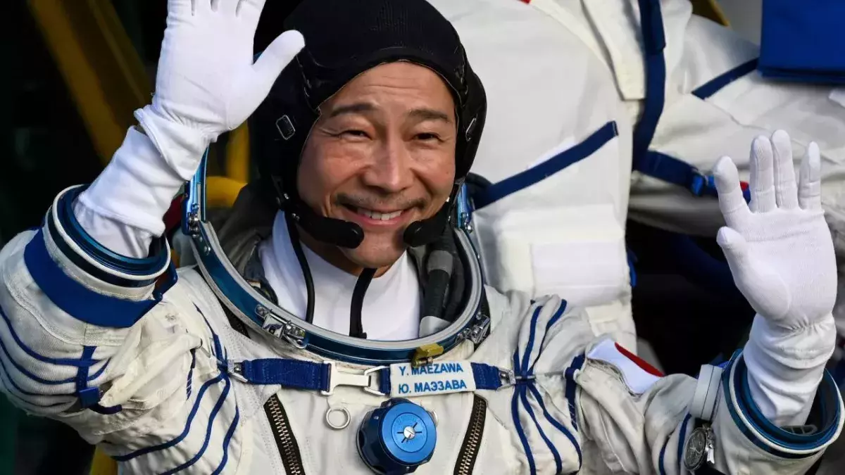 This is what the Japanese billionaire is doing in space