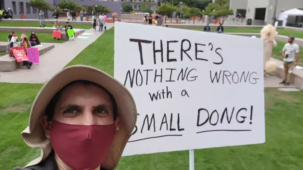 Activists embark on ‘Small dong march’ to normalize tiny penises