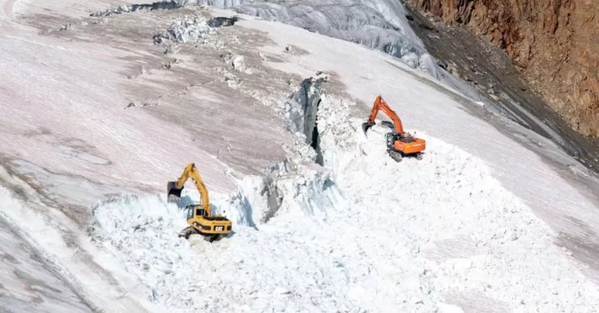 Austria Is Demolishing A Glacier To Build A Ski Resort