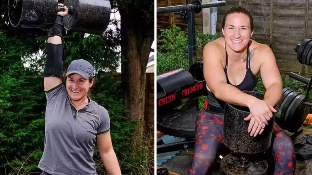 Britain's strongest woman fuels up on McDonald's before competitions