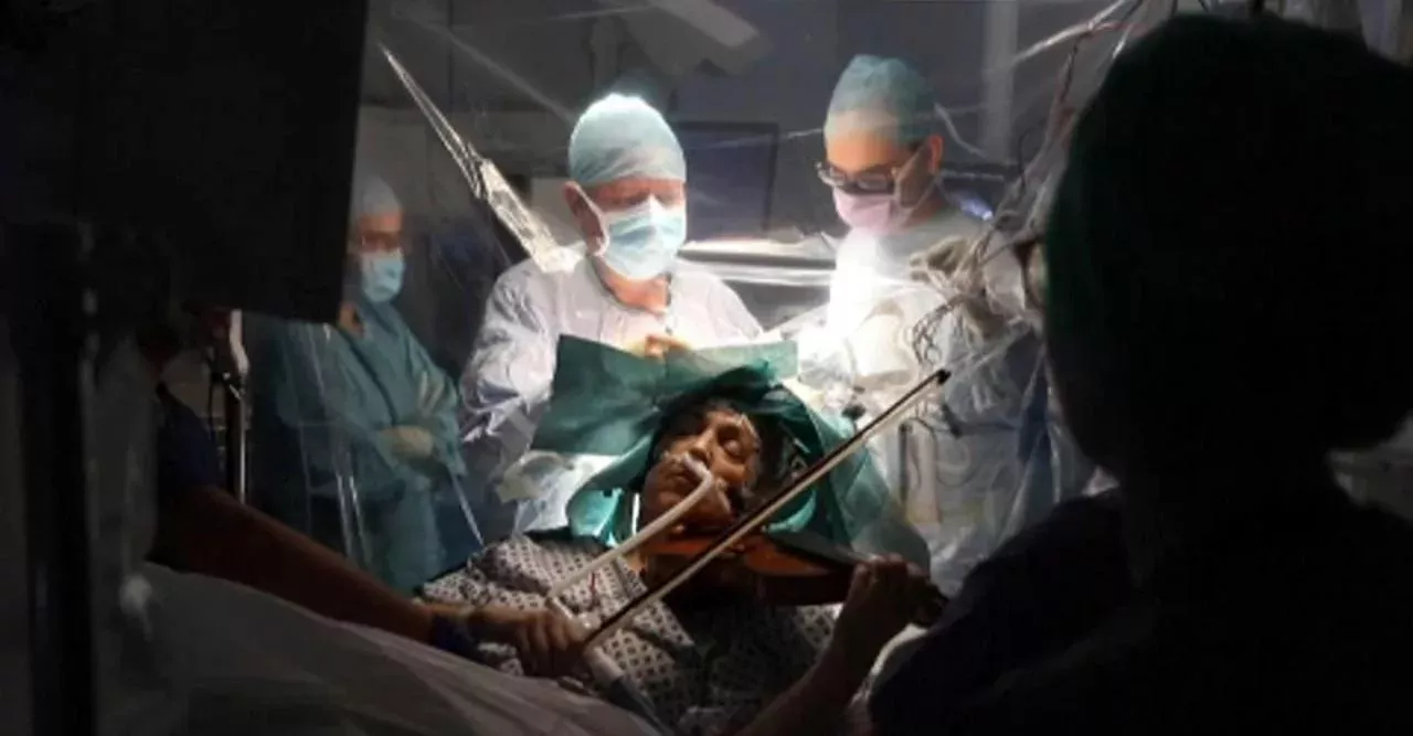 British Musician Plays Violin During Her Brain Surgery (VIDEO)