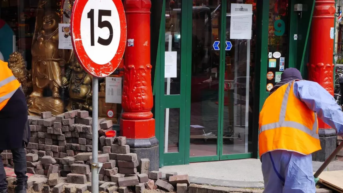 Construction workers were shocked at what they discovered in one man's roof