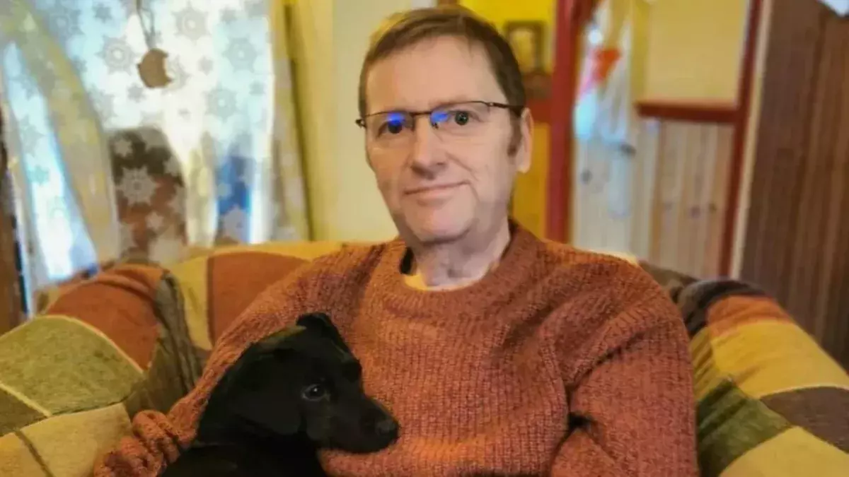 David Allum, 58, was fully vaccinated