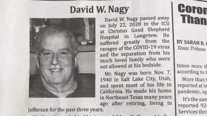 David Nagy Obit