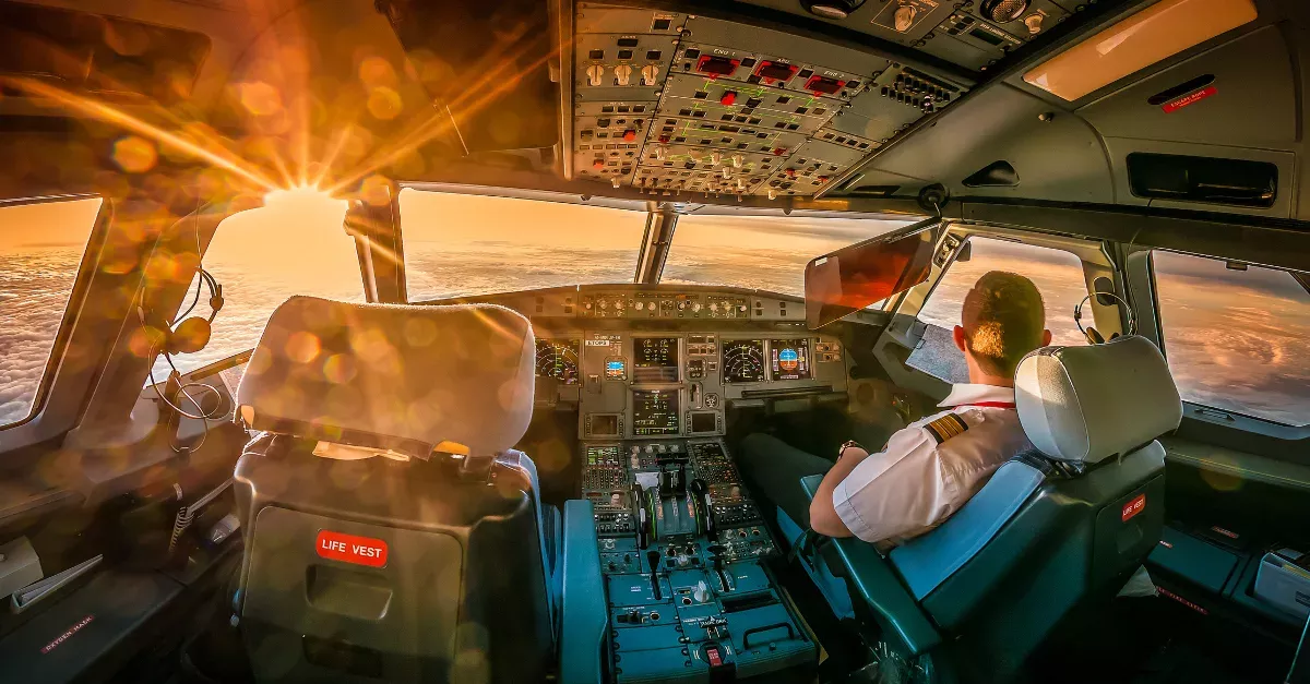 A Detail In This Photo Taken In A Cockpit Caused The Pilot To Be Sacked
