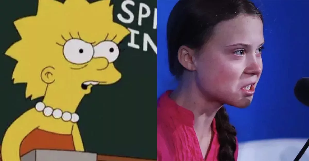 Did The Simpsons Predict Greta Thunberg's Speech At The UN Climate Summit