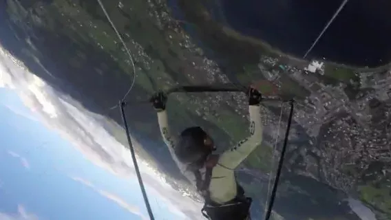 Hang gliding