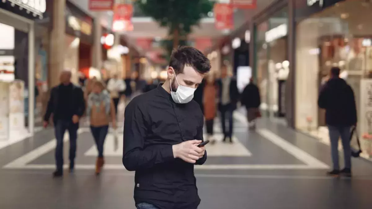 Masked man