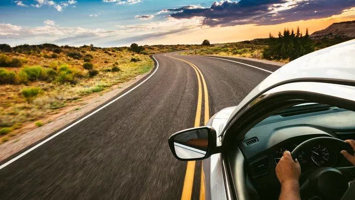 On the road