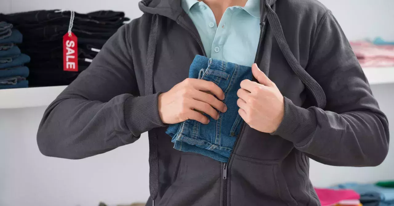 A thief claiming to be suffering from the coronavirus bit two security guards in this French city