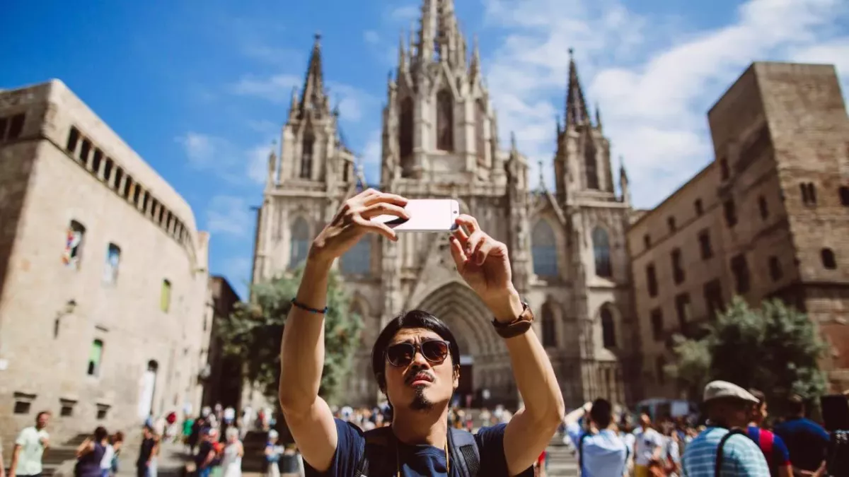 Tourist in Spain