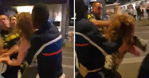 Woman Attacked By Police Officer