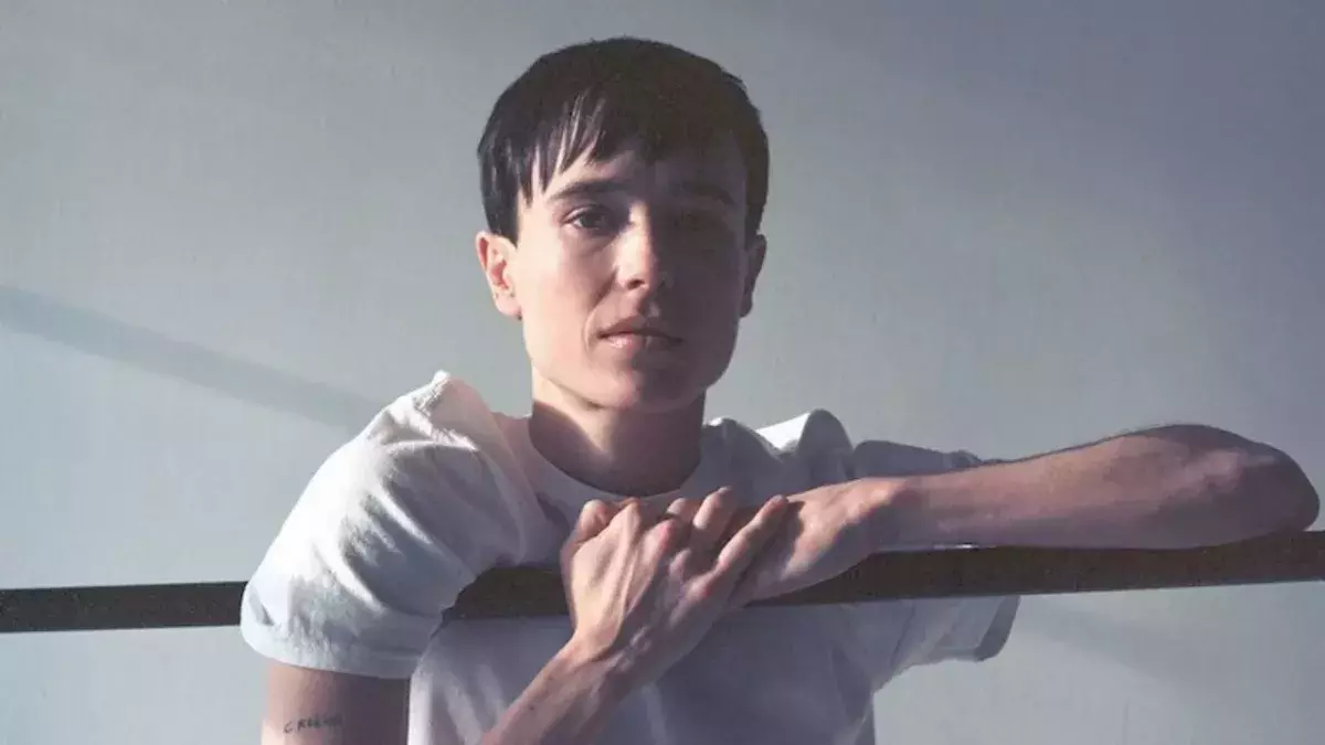 Elliot Page shows off ripped post-surgery bod