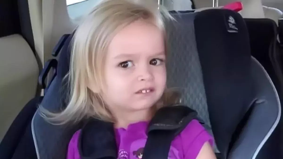 This is what the side-eyeing meme girl is up to now