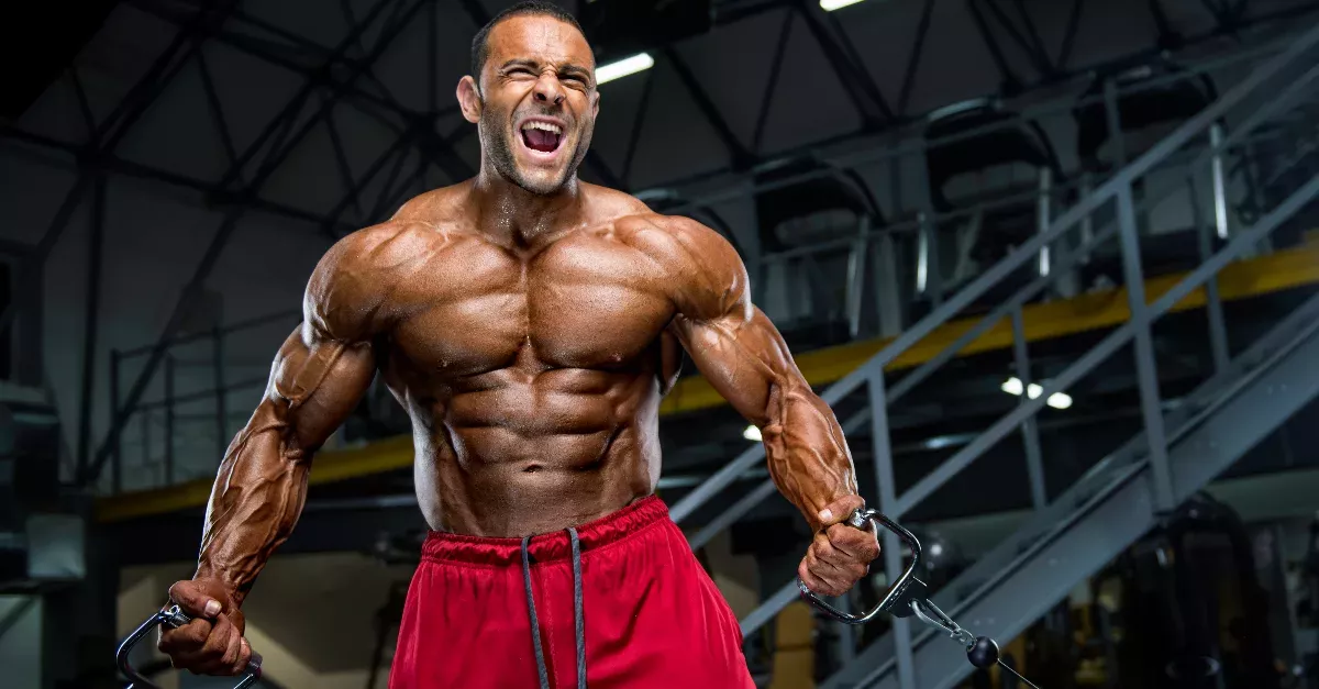 angry body builder