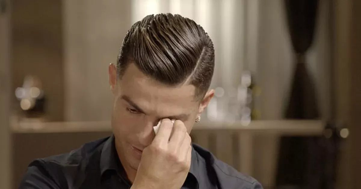 Cristiano Ronaldo Broke Into Tears
