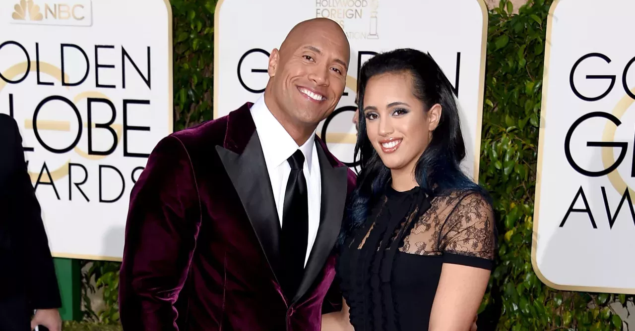 Dwayne 'The Rock' Johnson and Daughter Simone