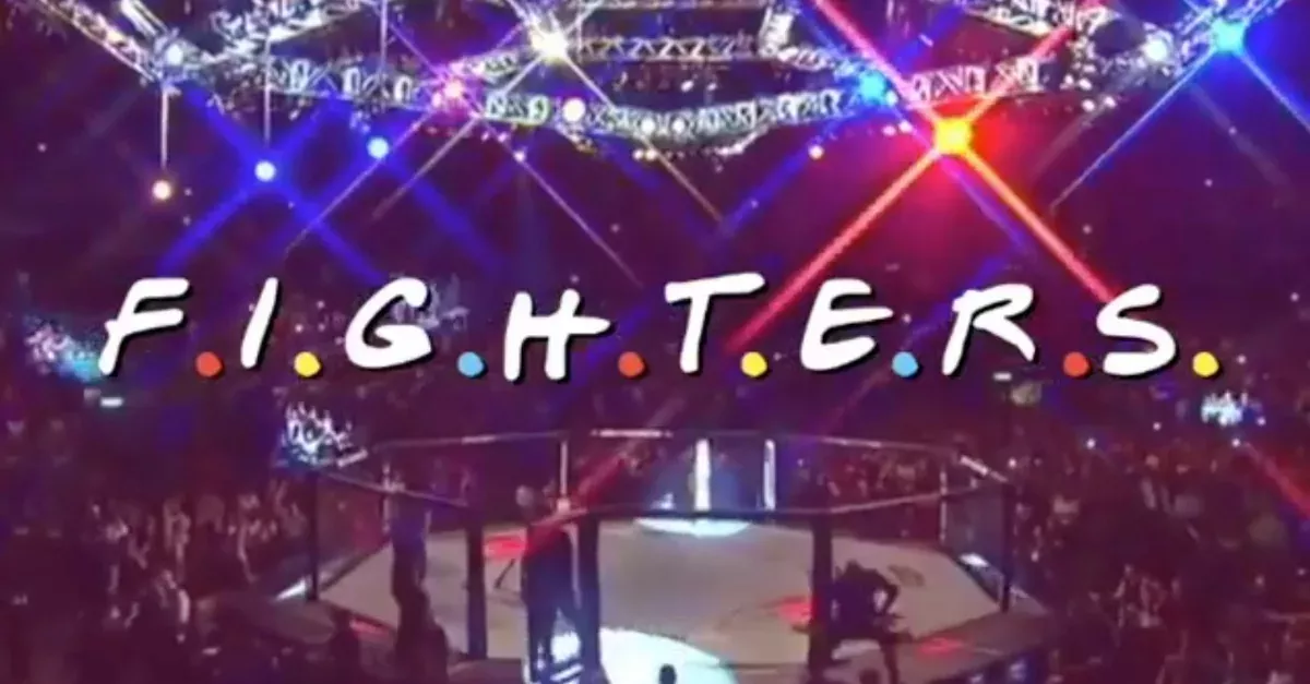 A Fan Remixed The 'Friends' Opening Using UFC Fighters
