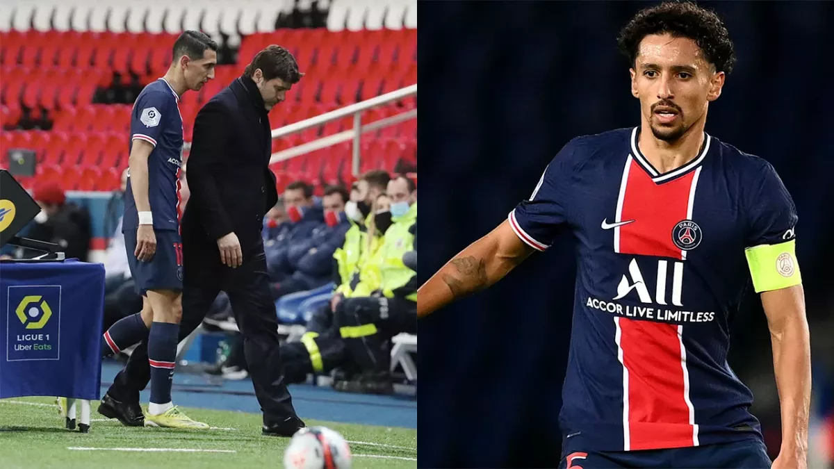Home Jacking Di Maria and marquinhos