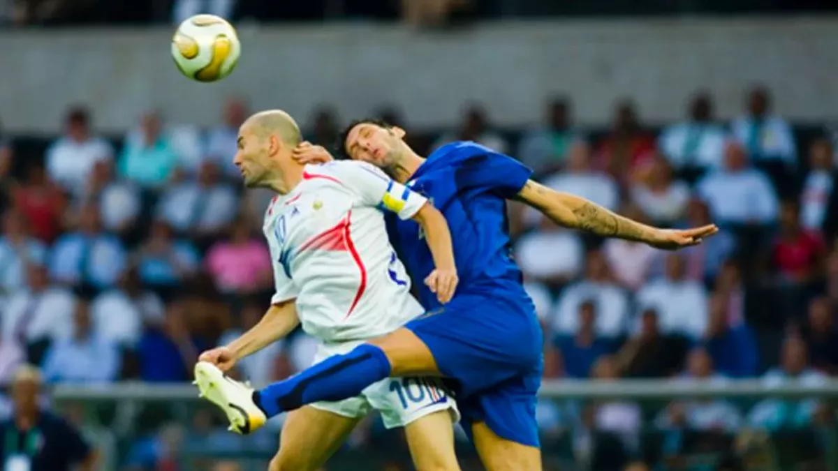 Zidane and Materazzi