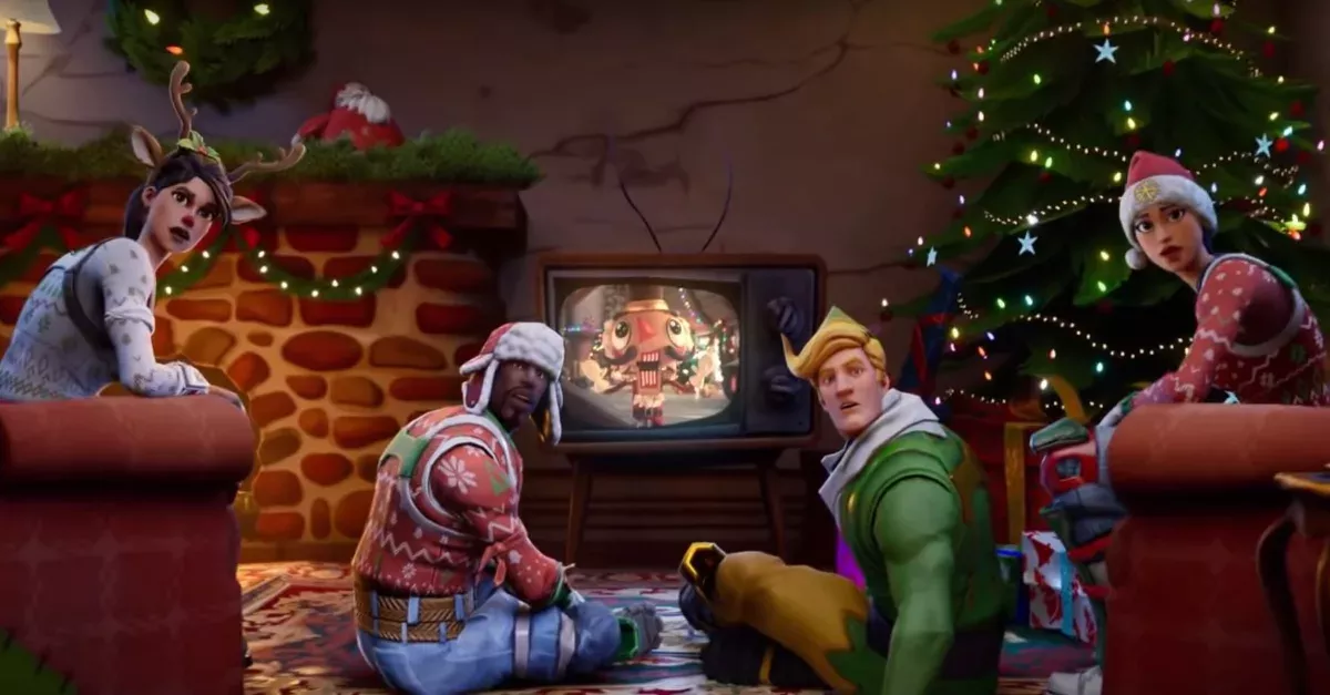 Fortnite Is All Decked Out In Christmas Colours!