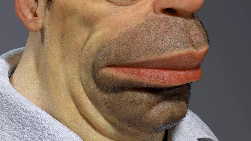 An artist has created a ‘human’ version of Homer Simpson, and the result is really terrifying