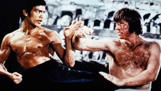 bruce lee chuck norris