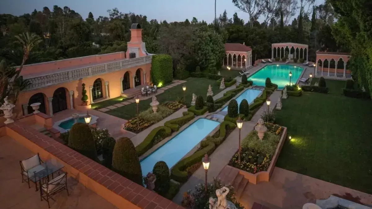 The Godfather's impressive mansion is on sale for £65.5 million