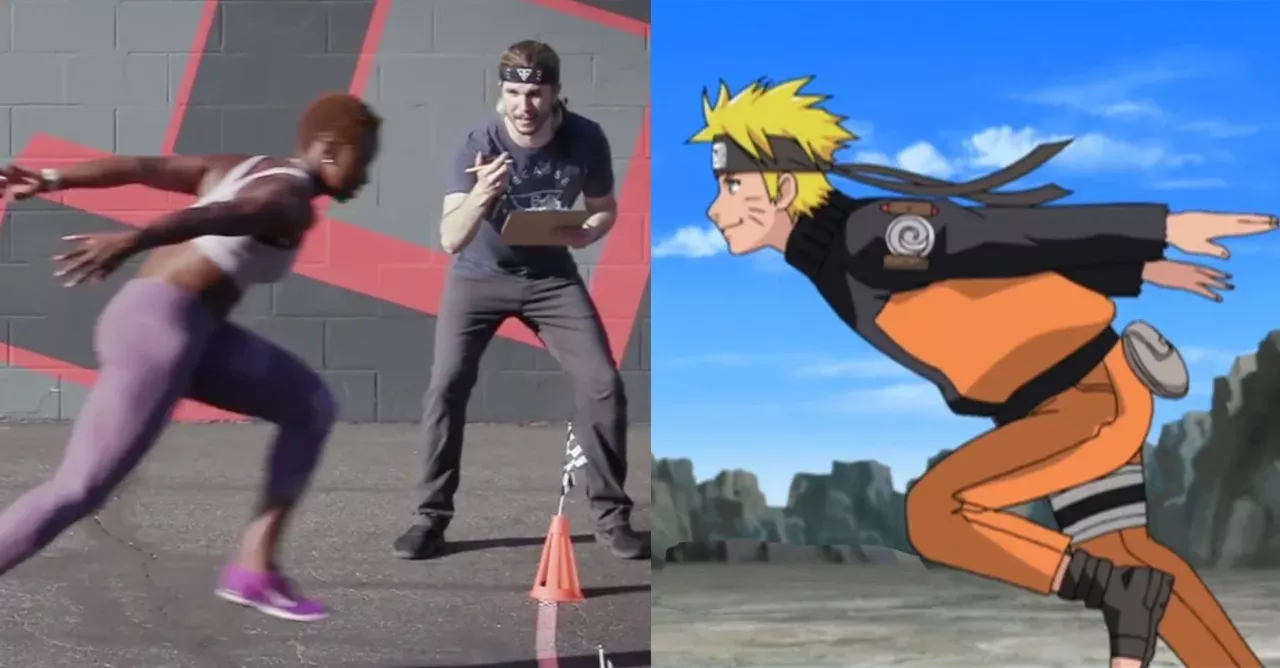 Is the ‘Naruto run’ really faster than a regular sprint? We finally have the answer!