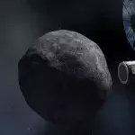Asteroid charging towards Earth