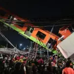 Bridge collapses in Mexico as metro train passes, at least 20 dead and counting