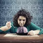 Eating brain