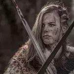 Female viking warrior 