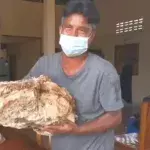 Fisherman to become a millionaire after discovering 30 kilos of whale vomit