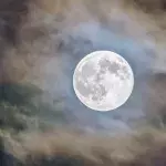 How was the moon born?