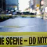 US crime scene