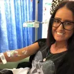 Beauty therapist has rare condition making her lungs and skins ‘turn to stone’