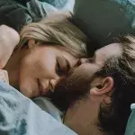 In bed