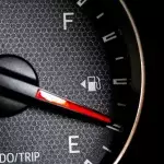 Empty gas tank