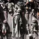 The island of dolls in Mexico. Quite the frightening place