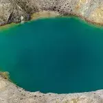 Lake Monte Neme in Galicia, Spain