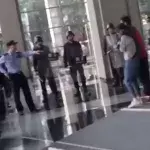 A man intervened in a hostage situation 