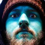 This man tattooed his entire body blue